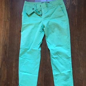 Green Vineyard Vines Cropped Pants